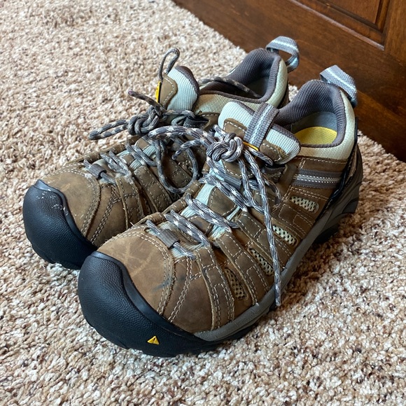 Keen Shoes - Women’s Steel Toe Keen Shoes Size 37 6.5 Brown